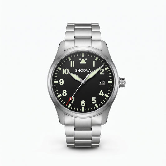 Snoova Falcon Elite Stainless Steel Men’s Watch